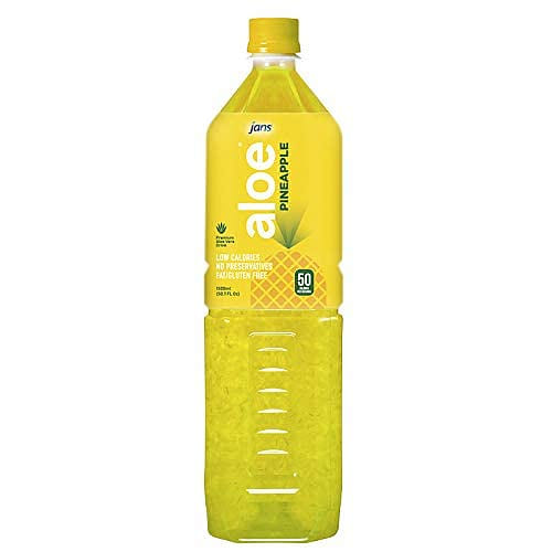 Jans – Aloe Vera Drink Pineapple 1.5 L – Pack of 1 1500 fl.oz