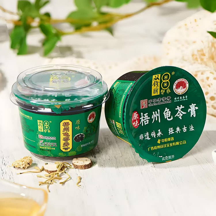 双钱牌原味梧州龟苓膏200g6个