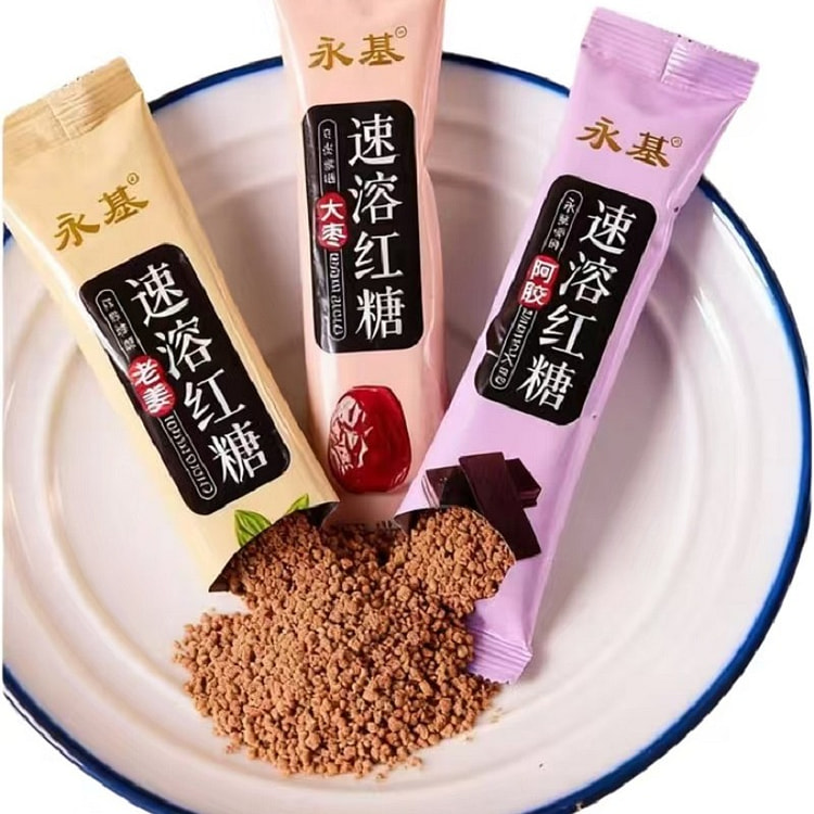 Instant brown sugar with old ginger flavour 10g*3 30 g