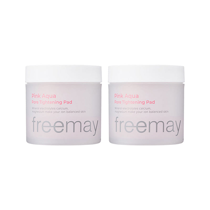 Freemay’s Pink Aqua Pore Tightening Pad 70 Pads Double 1 each