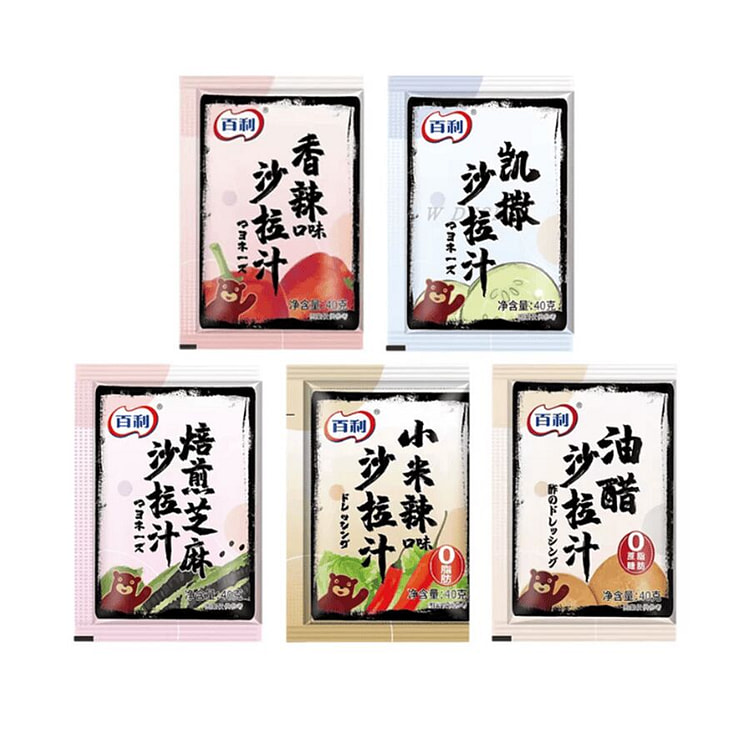 百利 沙拉酱汁  40g*5袋 200 克