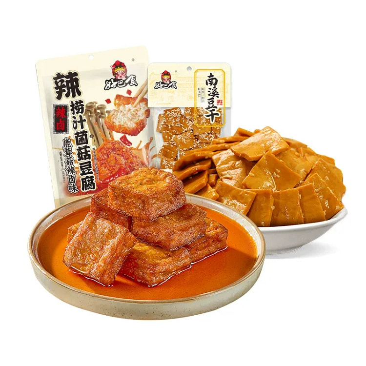Hao Ba Shi Chuan La Nan Xi dried tofu 200g * 1 bag 18.28 g