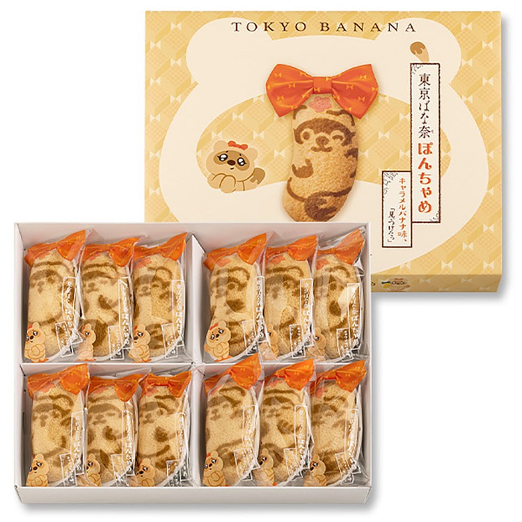 TokyoBanana东京香蕉蛋糕 焦糖味12枚入