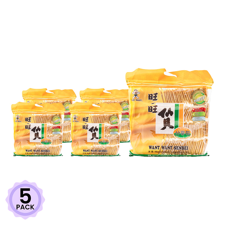 旺旺 仙贝 520 克*5 包