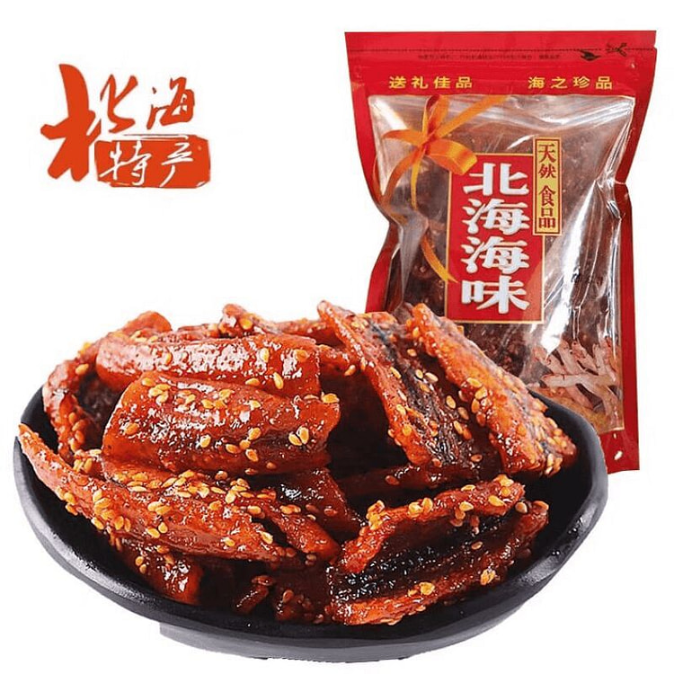 Beihai Ready-to-Eat Spicy Eel Chunks 250g*1 Pack 250 g