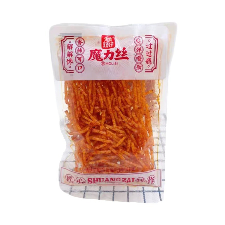 Shuangzai Spicy Magic Shredded Latiao Snack