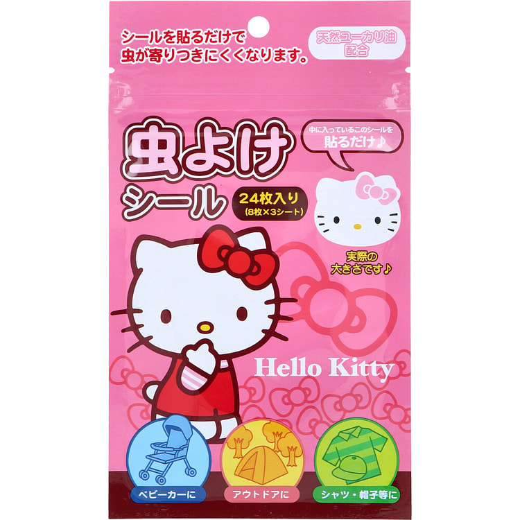 Santan 凯蒂猫 天然桉树精油驱蚊贴纸