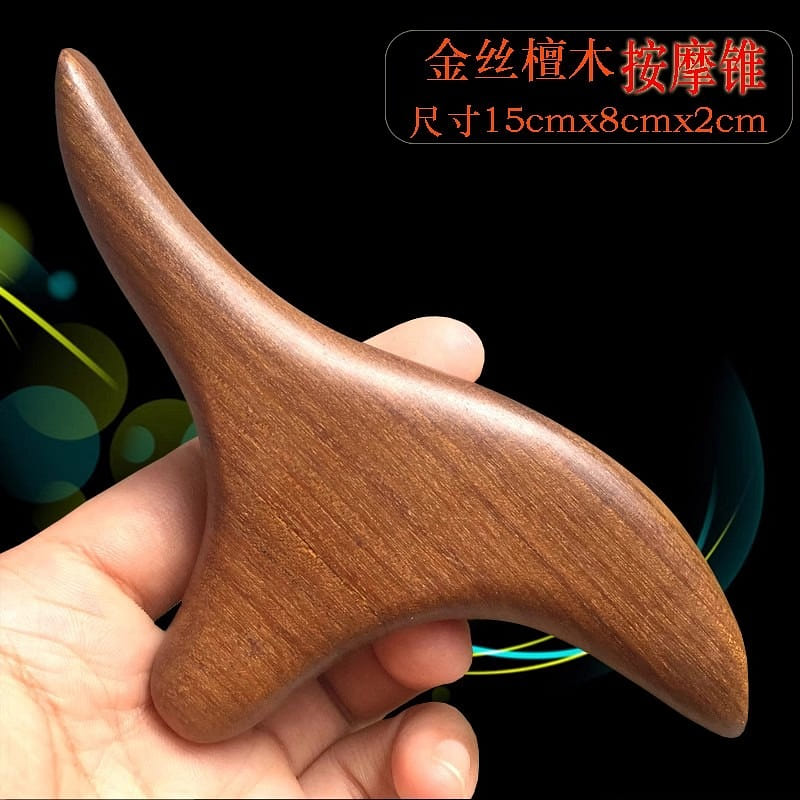 1 wooden Triatron massager 1 each