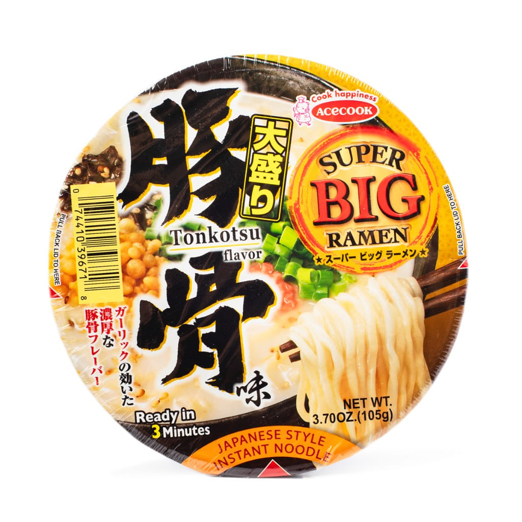 Acecook Super Big Ramen, Tonkotsu Flavor 105 g