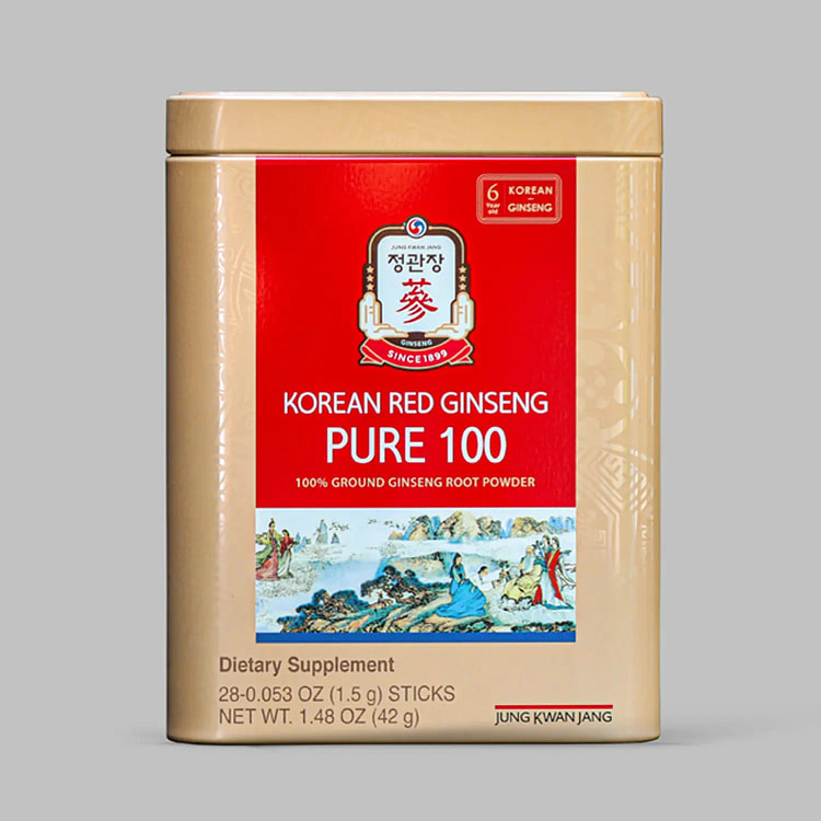 韩国6年根高丽红参纯粉100%（28条装） 1 份