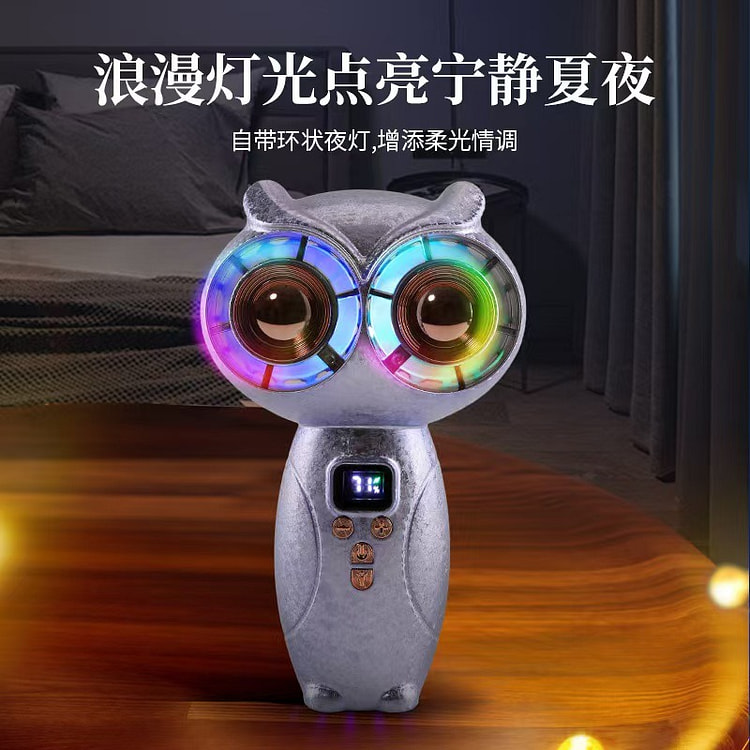 Portable Fan with Long Battery Life, Purple 1 count