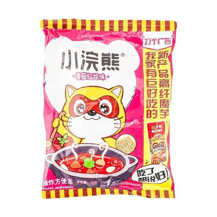 Xiaohuangxiong Fried Instant Noodle(Tomato Flavor) 35 g