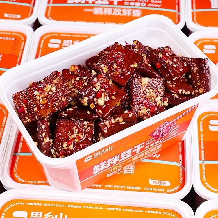 1盒 思乡山鲜拌豆干湖南特产 200 克