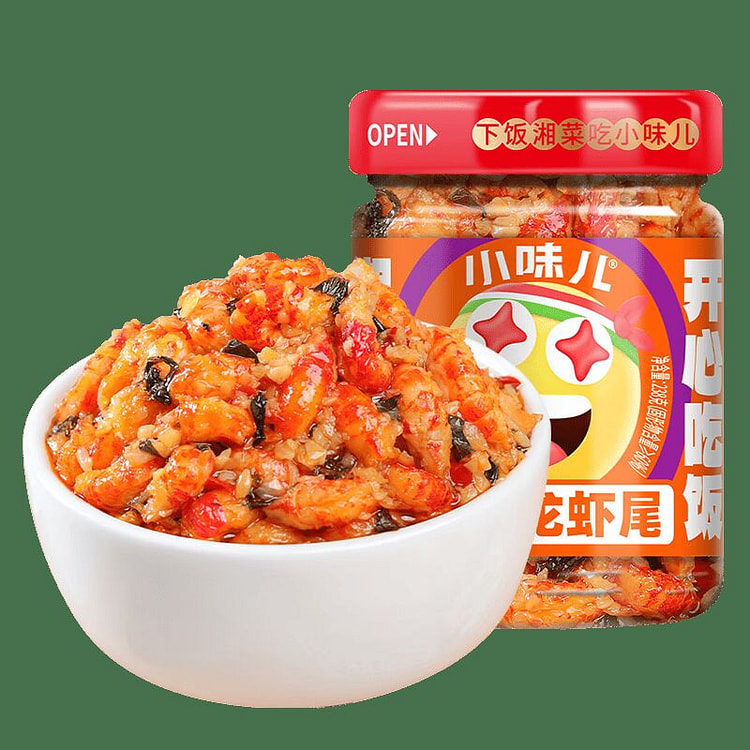 小味儿 ガーリック紫蘇エビ尾ソース 湖南名物 辛味噌 238g 238 グラム