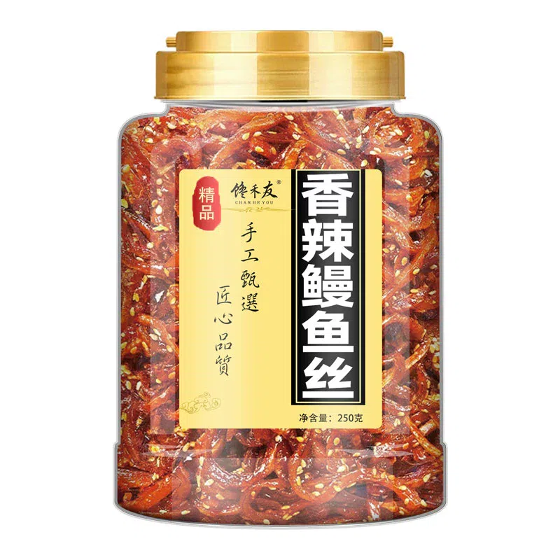 香辣鳗鱼丝250g*1罐 250 克