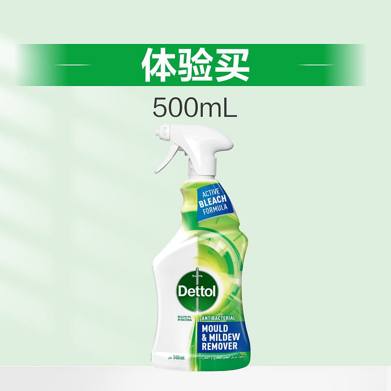 Dettol mold & bacteria remover spray 500ml 500 g