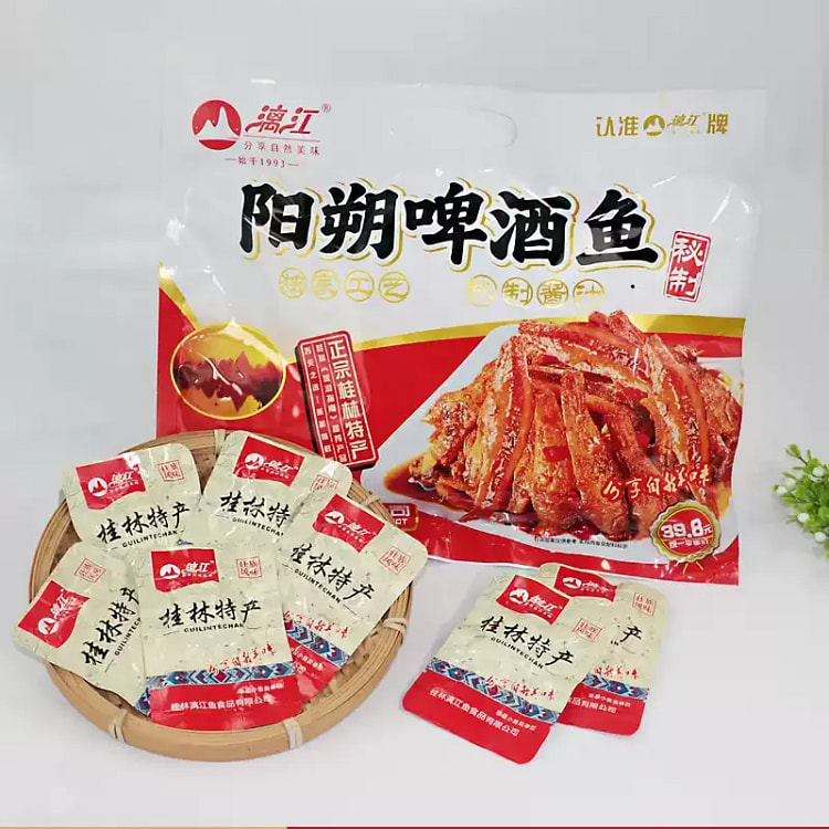 漓江 阳朔啤酒鱼 原味168g*1袋 168 克