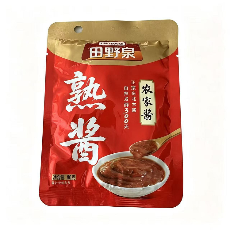 田野泉农家熟酱80g*1包 1 包