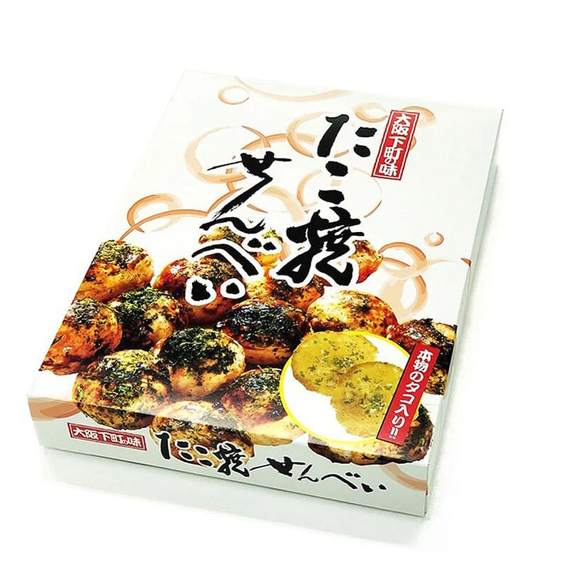Osaka Taste Honpo Takoyaki Rice Crackers 30pcs 1 each
