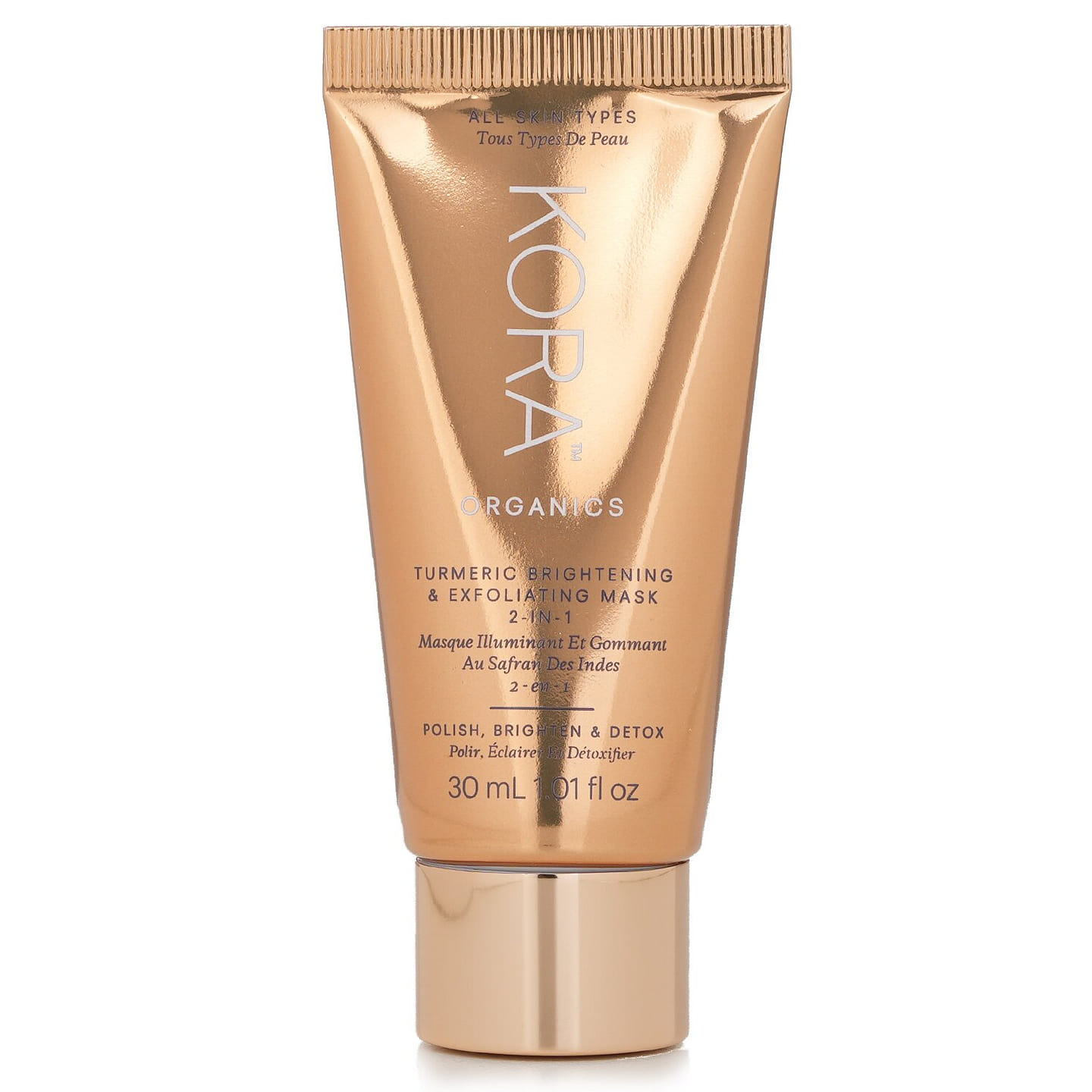 Kora Organics Turmeric Brightening & Exfoliating Mask (Miniature) 30ml/1.01oz 30 ml
