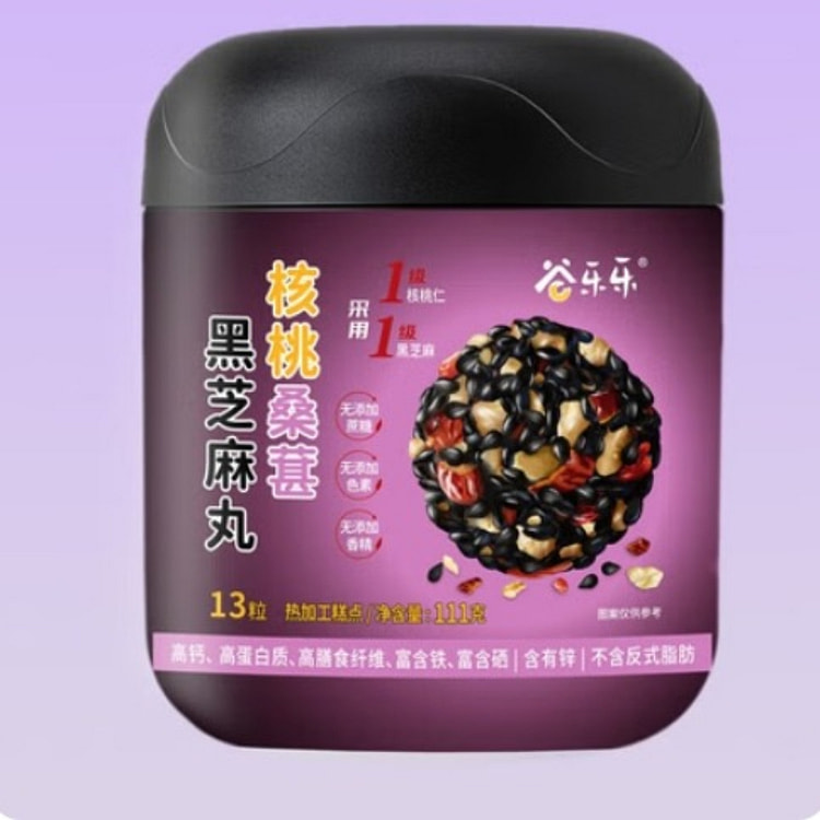 劲家庄核桃桑葚黑芝麻丸111g*1瓶 111 克