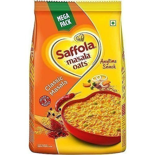 Saffola Masala Oats – Classic Masala (Super Saver Pack), 17 oz pack 17 oz