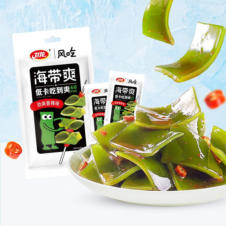 卫龙 风吃海带爽 g  鲜辣脆爽小零食