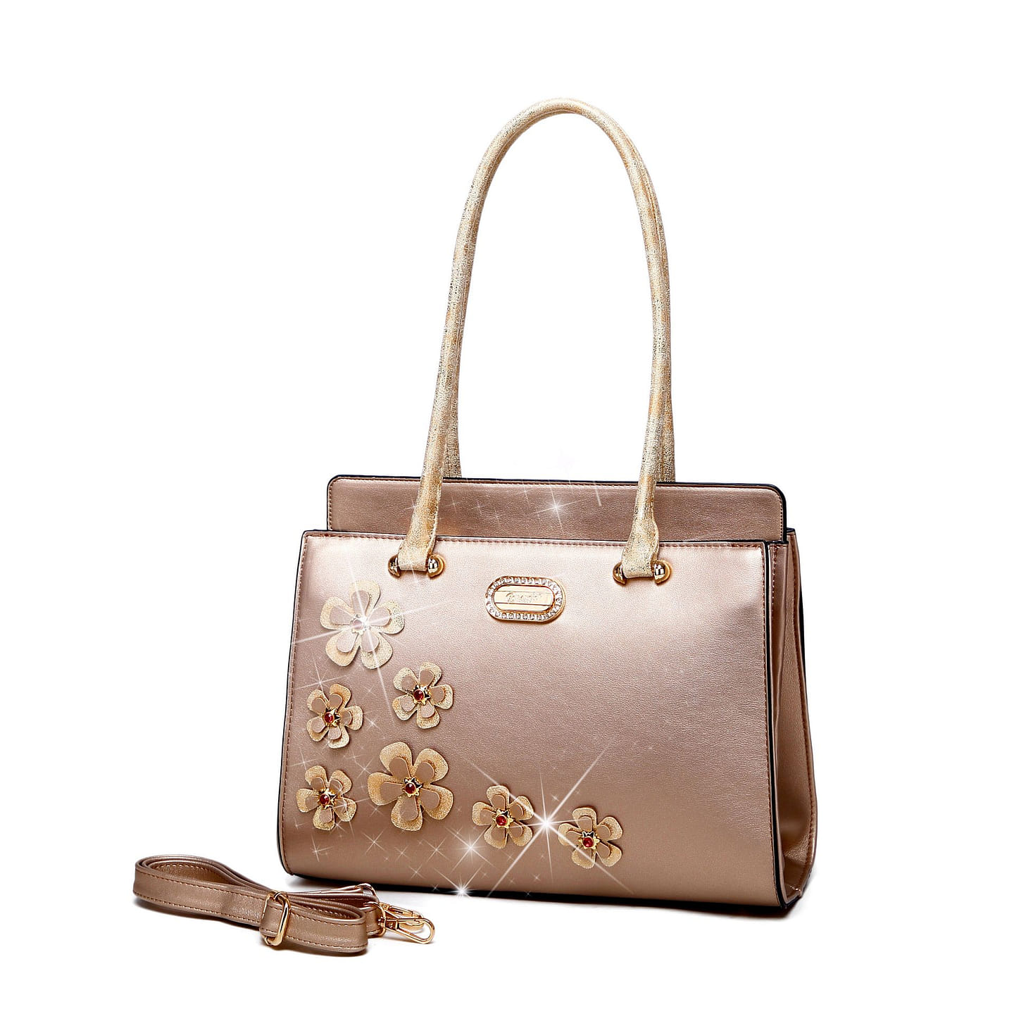 Twinkle Cosmos Florality Purse and Handbag Light Gold [KT5485-LG] 1 each
