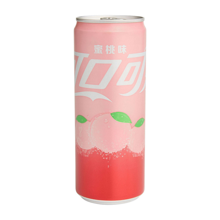 Coca Cola White Peach 330 mL 1 each