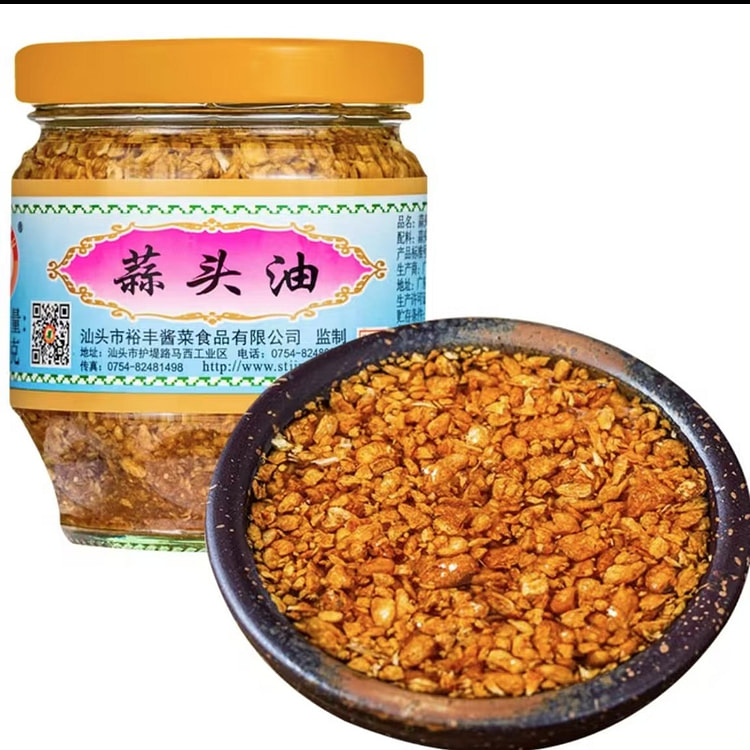 Jinyu garlic oil with rice and noodles with hot pot dipping sauce