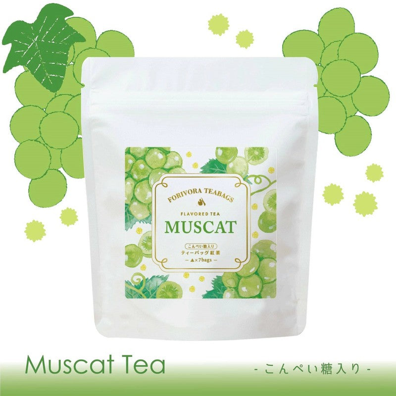 Konpeito Muscat Tea FORIVORA Flavored 28g 1 each