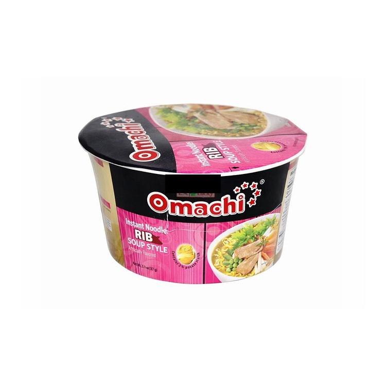 Omachi Rib Soup Flavor Noodles 87gr 87 g