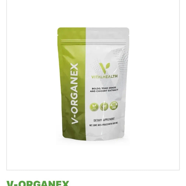 V-organex - Hepatic Detoxification 60 Capules 1 pack