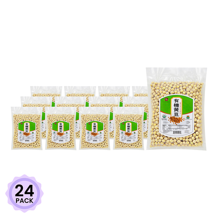 超禾 有机黄豆 大粒 454 克*24 包