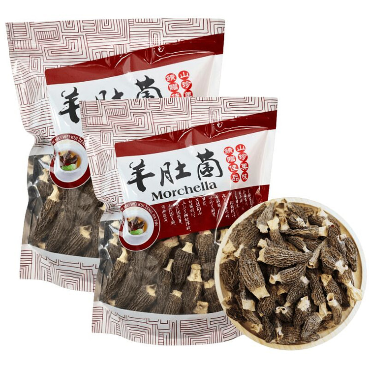 Premium Dried Morels Medium size 16 oz