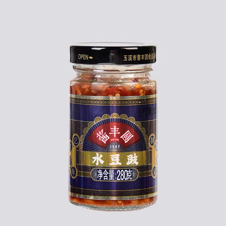 Yunnan Fermented Soybean Authentic Watery Douchi 280 g