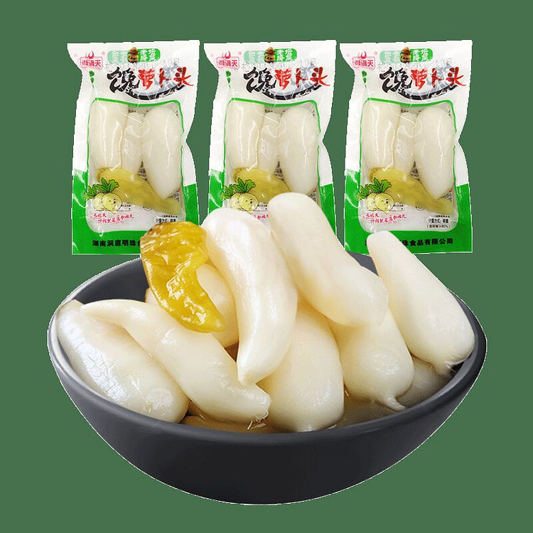 湘满天辣酸爽脆酸萝卜泡菜25g*1袋 25 克