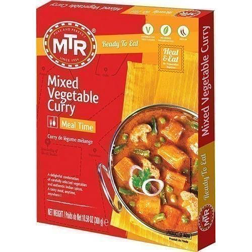 MTR Mixed Vegetable Curry (Ready-to-Eat), 10.5 oz box 10.5 oz