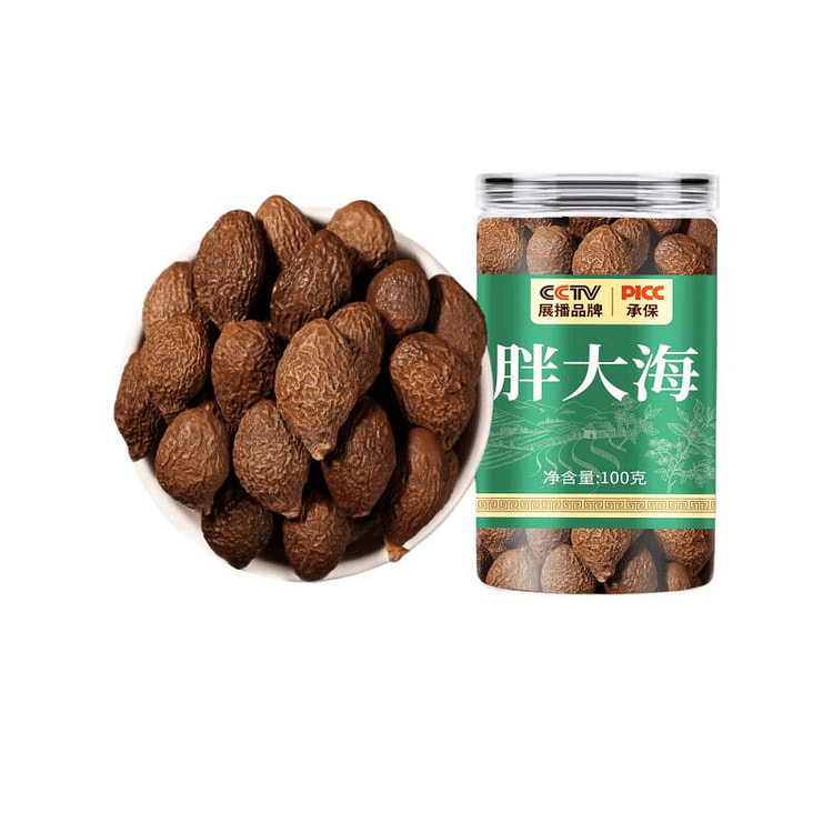 胖大海罗汉果咽茶炎正品泡水喝橘红100g*1罐 100 克