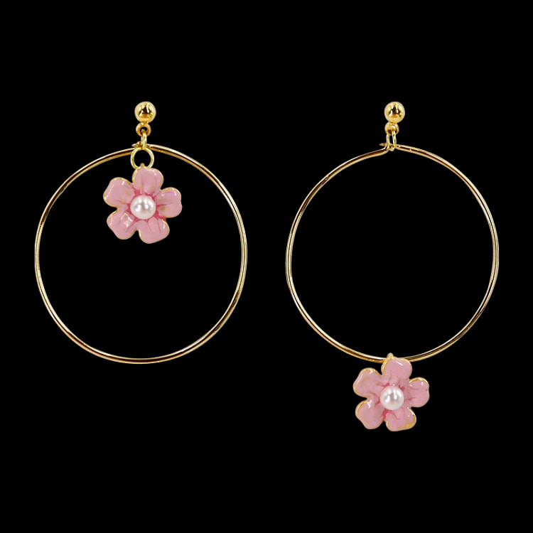 China Nat'l Mus.: Peach Blossom Earrings (1pr)