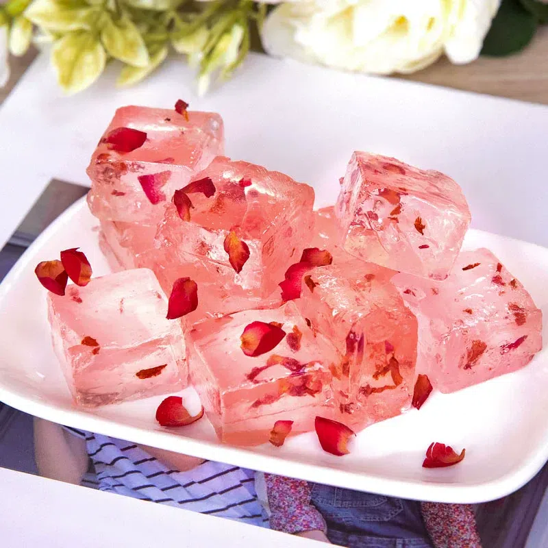 Sixiang Feng rose crystal cake Guangxi Guilin specialty snacks 200 g