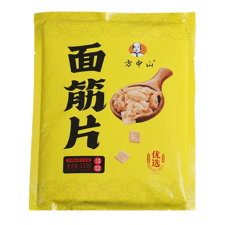 方中山 胡辣汤专用脱水干面筋片 150g*1袋 150 克