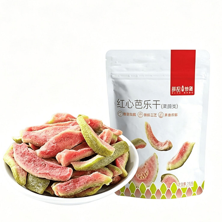 Red Heart Guava Dried Fruit Snack 78g 78 g
