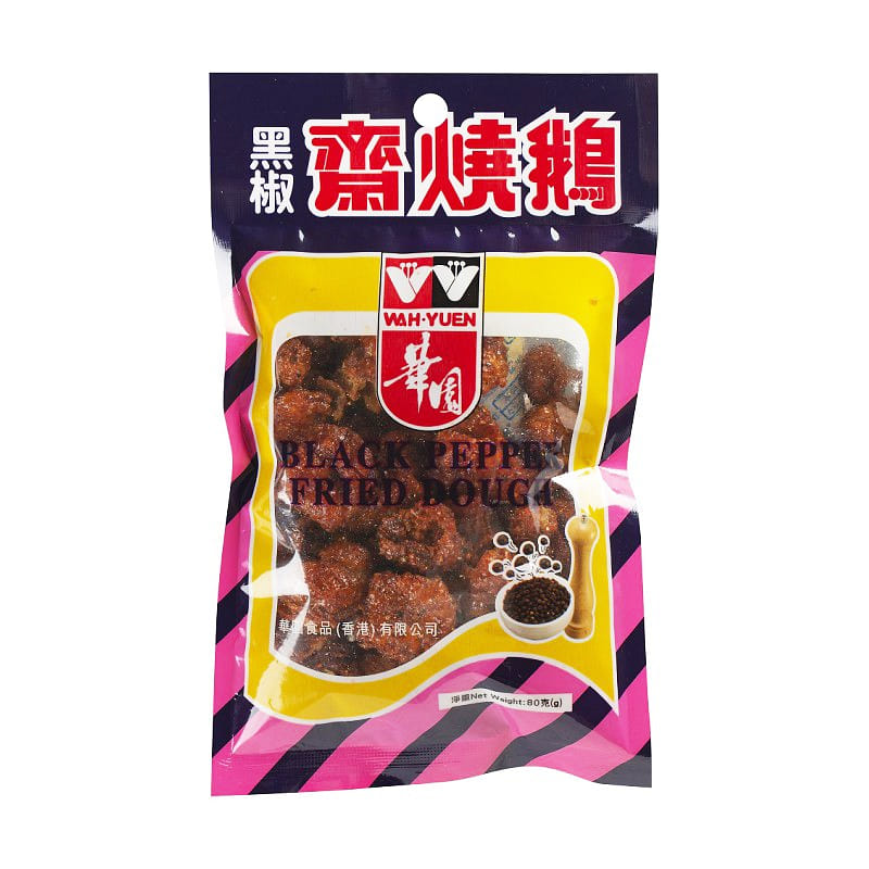 WAH YUEN Fried Dough Black Pepper Flv 80 g