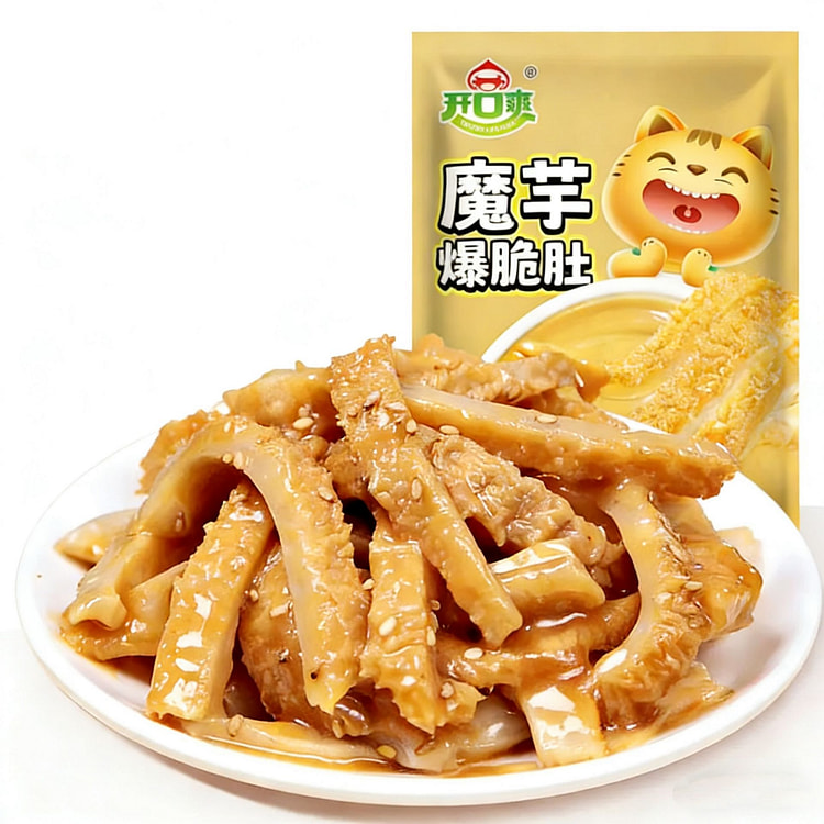 开口爽麻酱素毛肚 120 克