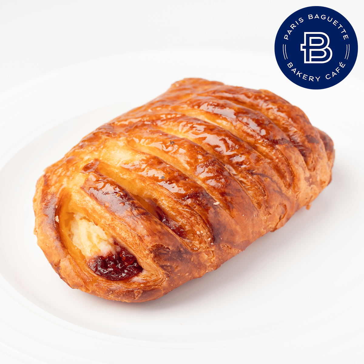 Paris Baguette Cherry & Greek Yogurt Danish 1 each