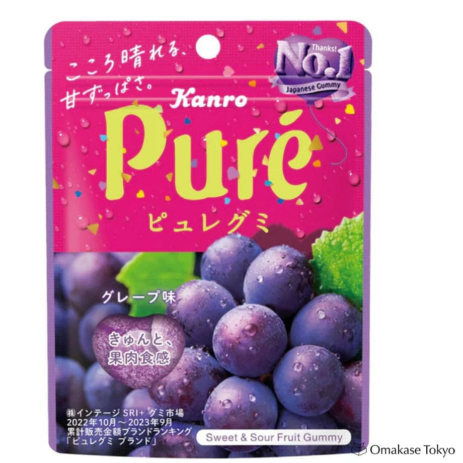 Pure Gummy Grape 56 グラム
