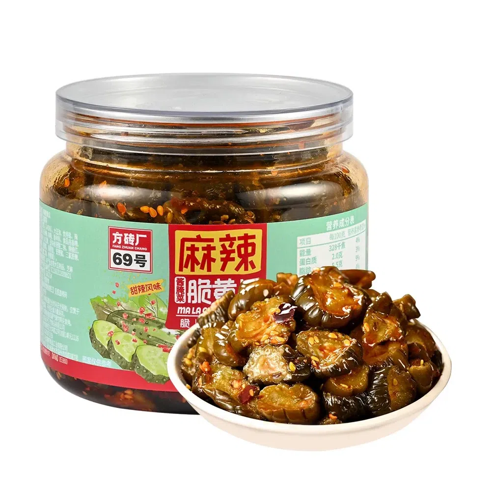Fangzhuanchang No.69 Spicy Crispy Cucumber 1pc 400 g