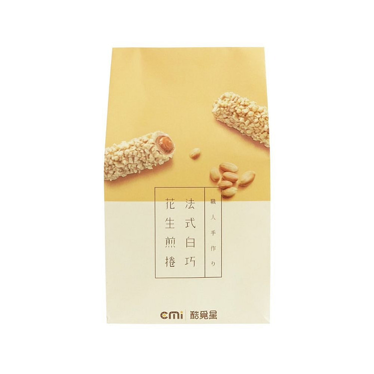 台式轻甜点 - 酷觅星法式白巧花生煎卷 120 克