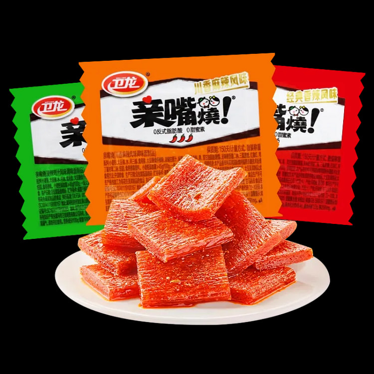 卫龙辣条 经典香辣味 12g/包 12 克 (min 5)